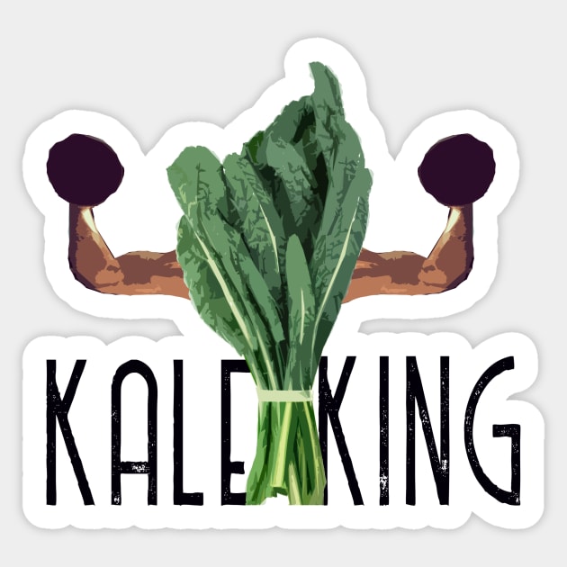 Kale King Sticker by ZSONN